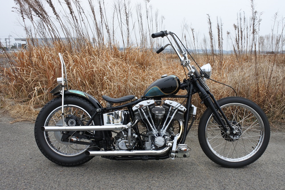 a1980　modelmotorcycle　Harley-Davidson　Shovelhead　custom