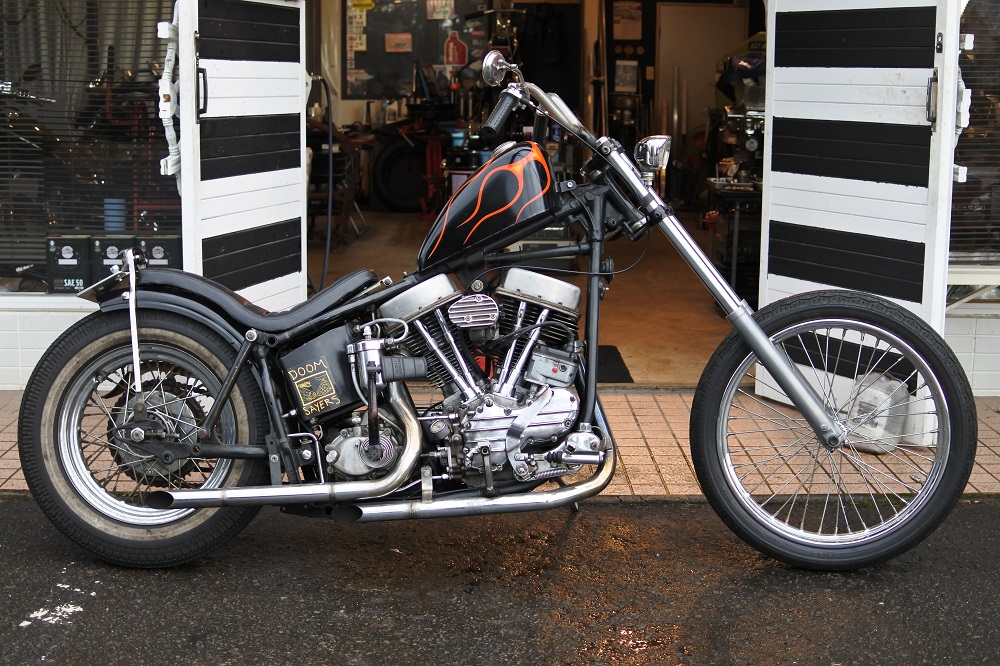 a1964　modelmotorcycle　Harley-Davidson　Panhead　custom